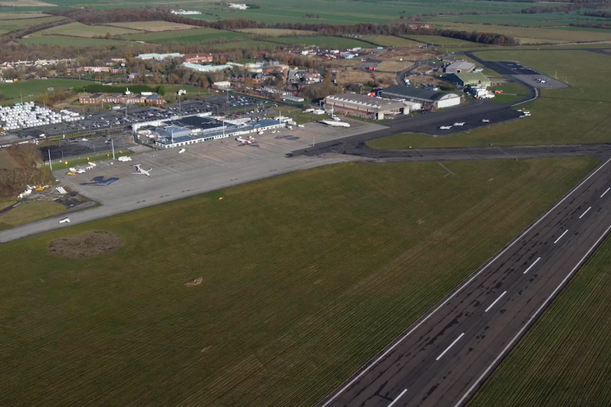 Teeside Internation airport