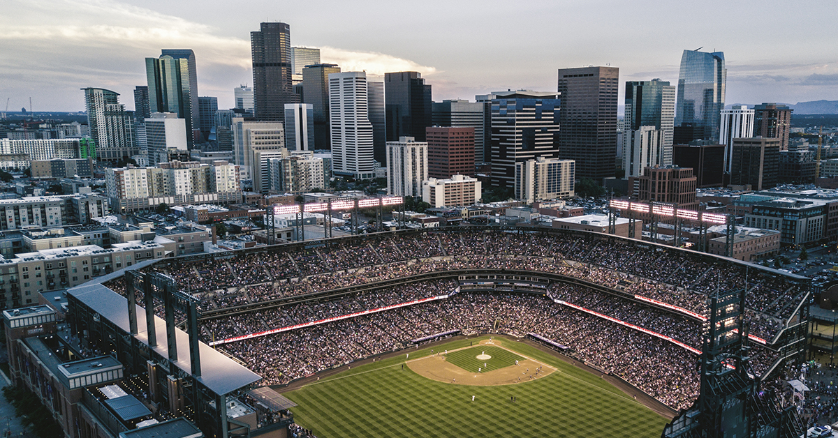 Coors Field, Denver, Private Jet Charters