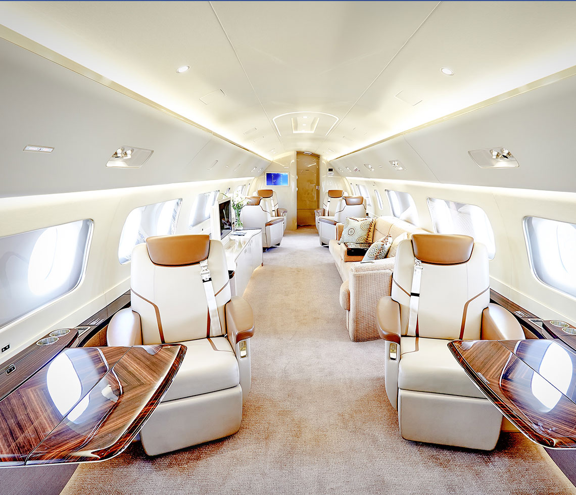 Embraer Lineage 1000 Interior