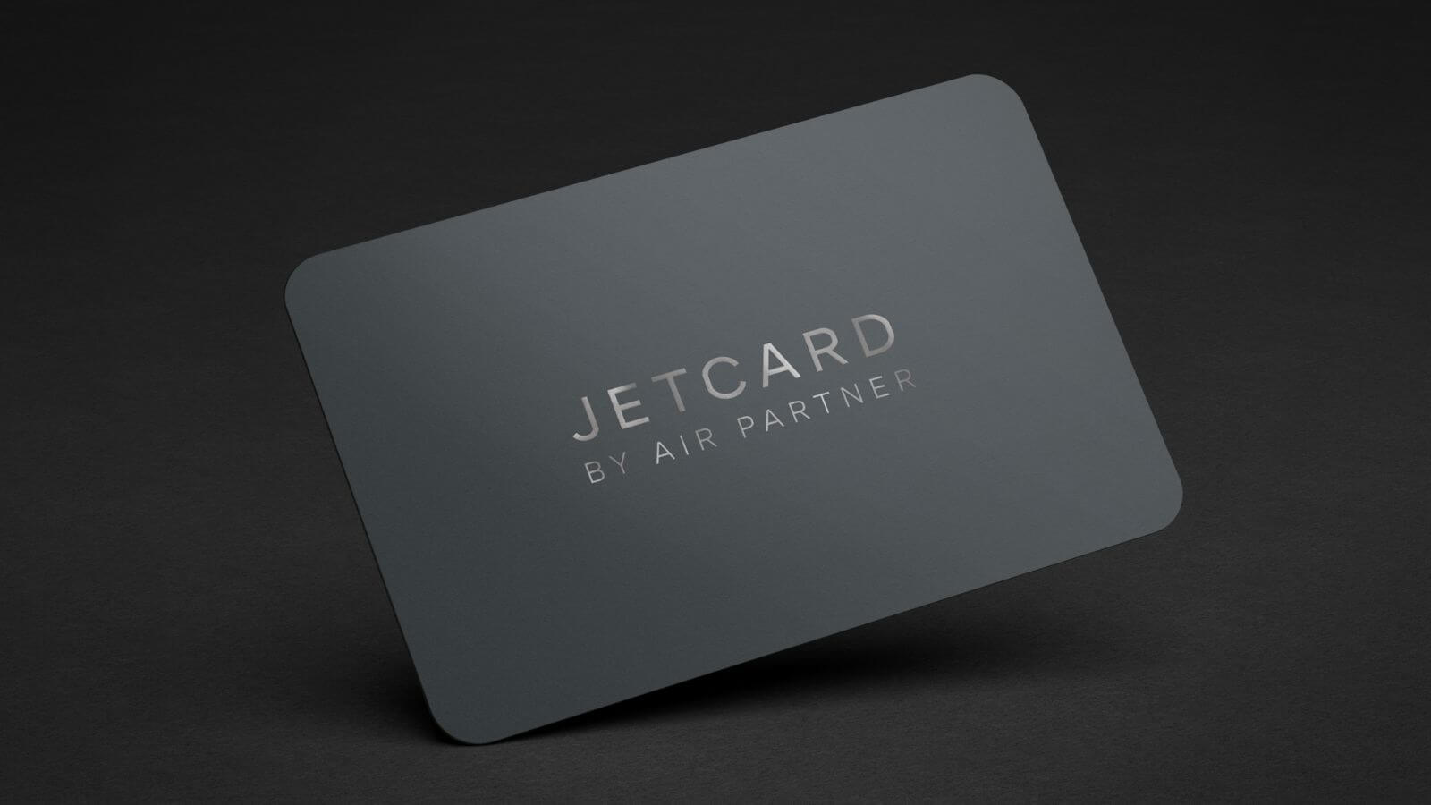 Metallic JetCard by Air Partner member card