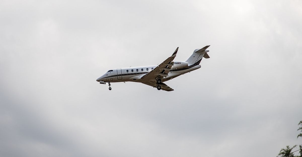 Dallas Texas Private Jet Landing Dallas Fort Worth