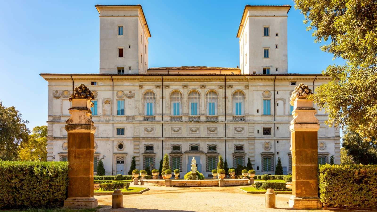 Borghese Gallery and Villa in Rome, Italy