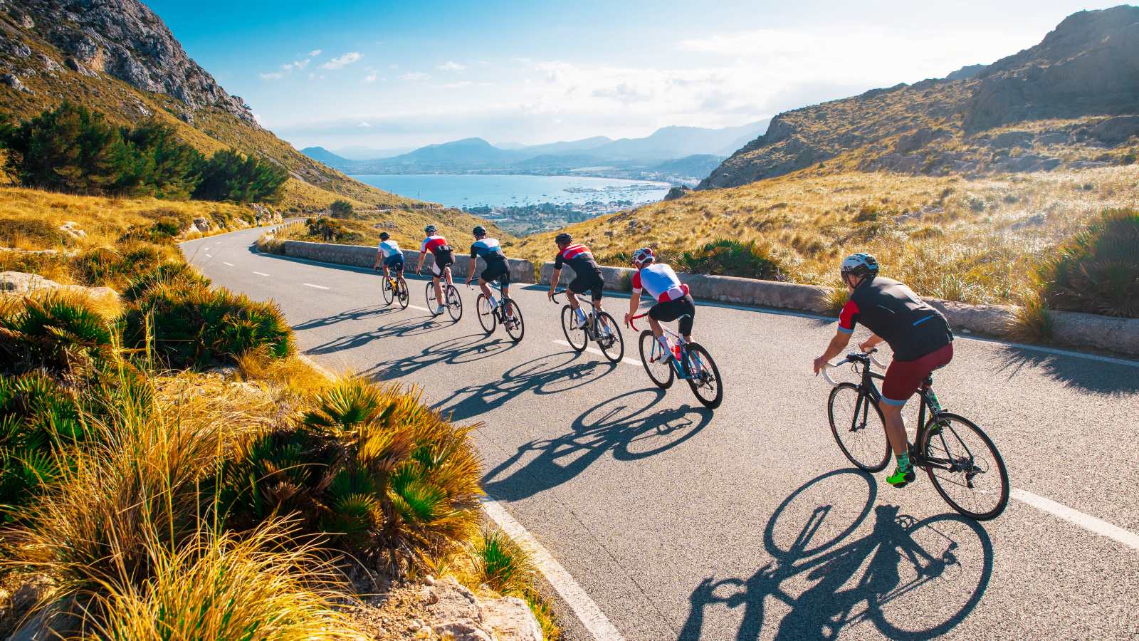 Coastal cycle routes to  remember in Mallorca, Spain.